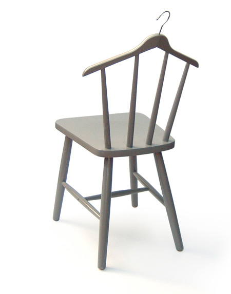 Krzesło z wieszakiem